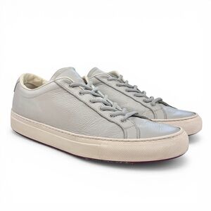 Common Projects Achilles Low Grey Leather Sneakers 8